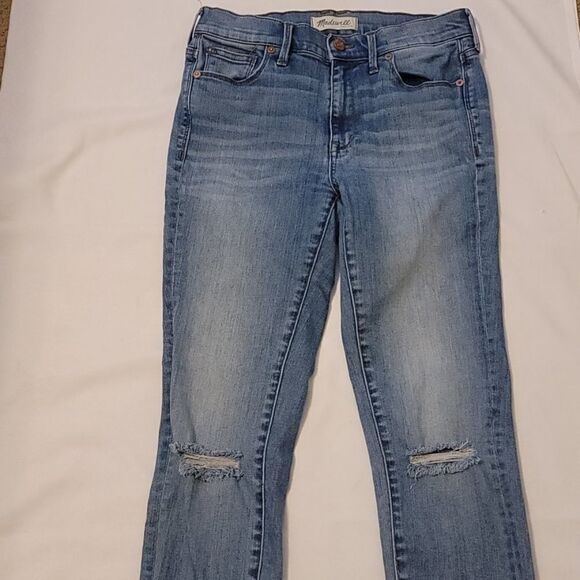 Madewell Denim - Madewell destressed jeans size 27